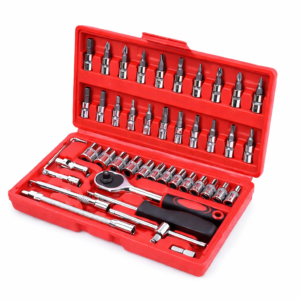 Kit de Ferramentas 46 Peças com Maleta Rígida – EV Store