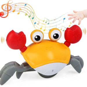Brinquedo Caranguejo Fujão com Sensor e Música